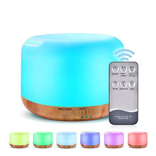 Aromatherapy Essential Oil Diffuser 300ml & Free Essential Oil